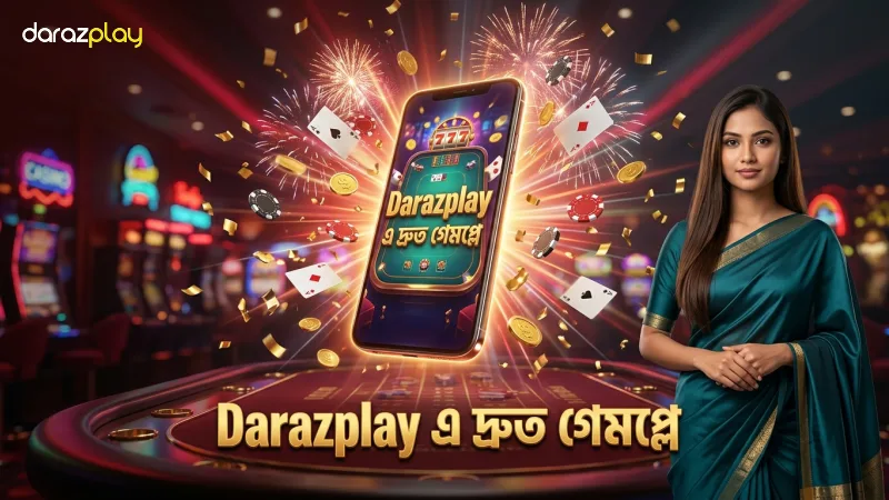 Darazplay প্ল্যাটফর্মে দ্রুত গেমপ্লে উপভোগ করতে থাকুন
