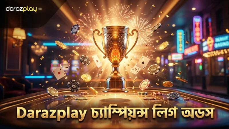 চ্যাম্পিয়ন্স লিগ অডস – কীভাবে খেলবেন ও স্মার্ট টিপস 2 Darazplay-এ চ্যাম্পিয়ন্স লিগ অডসের সঠিক বিশ্লেষণ