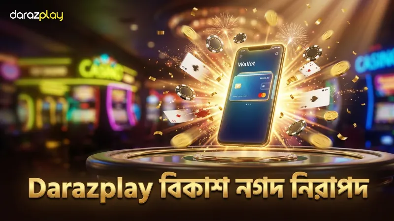 Darazplay ডিপোজিট করার নিরাপদ উপায়াবলী 1 Darazplay ডিপোজিটে বিকাশ ও নগদ ব্যবহার নিরাপদ।