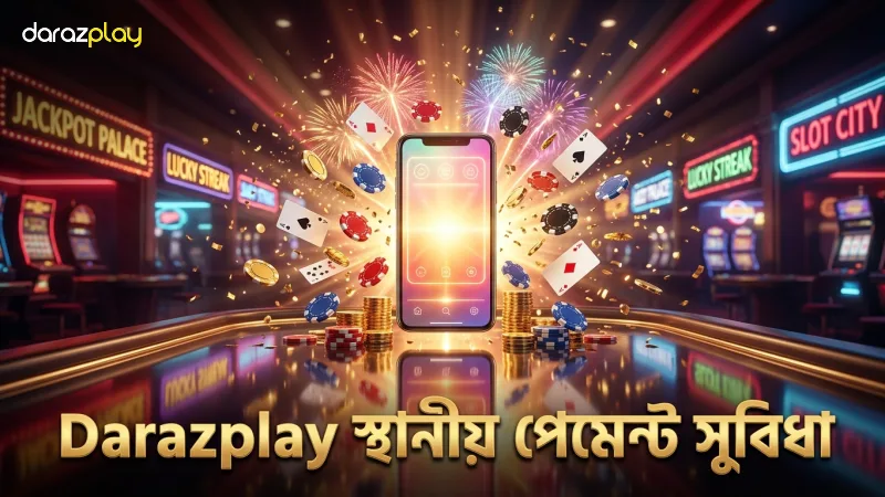 Darazplay রেজিস্ট্রেশনে স্থানীয় পেমেন্ট ব্যবহারে সহজতা বাড়ান
