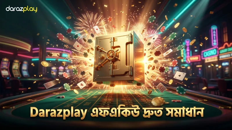 এফএকিউ দেখে দ্রুত সমাধান খুঁজুন এখনই 1 Darazplay এফএকিউ বিভাগে দ্রুত তথ্য ও সমাধান রয়েছে