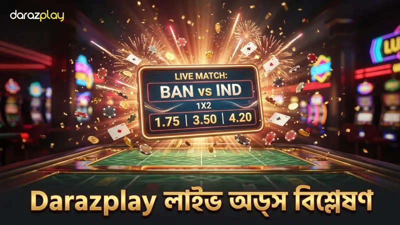 ফুটবল লাইভ অডস – নিয়ম, পেআউট ও জেতার কৌশল 2 লাইভ ফুটবল অডস পরিবর্তনের প্রক্রিয়া Darazplay এ বিশ্লেষিত