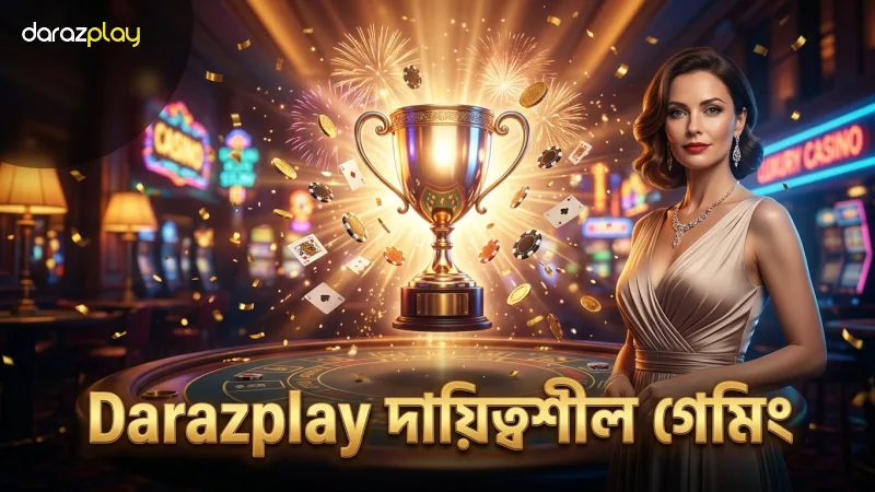 Darazplay-এ দায়িত্বশীল গেমিং বড় সফলতার জন্য অপরিহার্য, তাই খেলা চালিয়ে যান