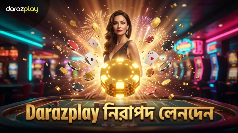 Darazplay প্ল্যাটফর্মে লেনদেন ও উত্তোলনের নিরাপত্তা যাচাই করা হয়