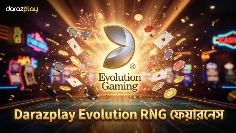 Evolution Gaming দ্বারা নিশ্চিতকৃত RNG এবং গেম ফেয়ারনেস প্রমাণ