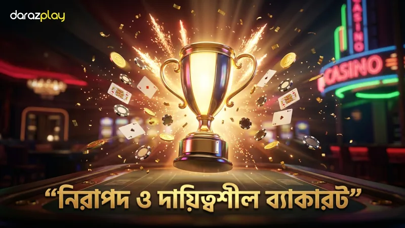 খেলোয়াড়দের জন্য নিরাপদ ও দায়িত্বশীল ব্যাকারাট খেলার উপদেশ।