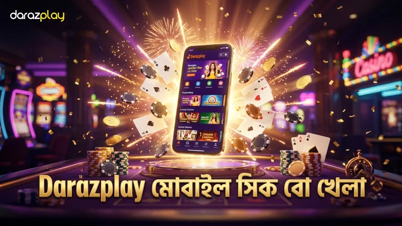 সিক বো খেলার কার্যকরী কৌশল শিখুন এখনই 3 Darazplay মোবাইল অ্যাপে দ্রুত সিক বো খেলা সম্ভব