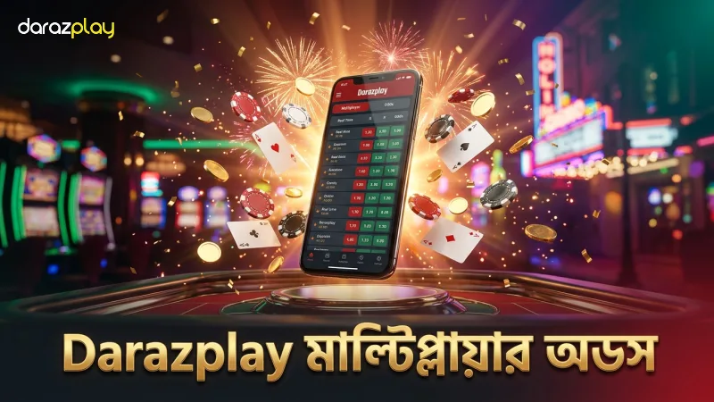 Darazplay এ মাল্টিপ্লায়ার মোডের জন্য অডস নিরূপণ।