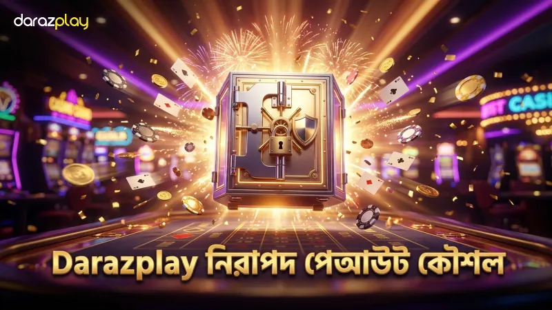 Darazplay প্ল্যাটফর্মে নিরাপদ পেআউট ও জেতার কৌশল।
