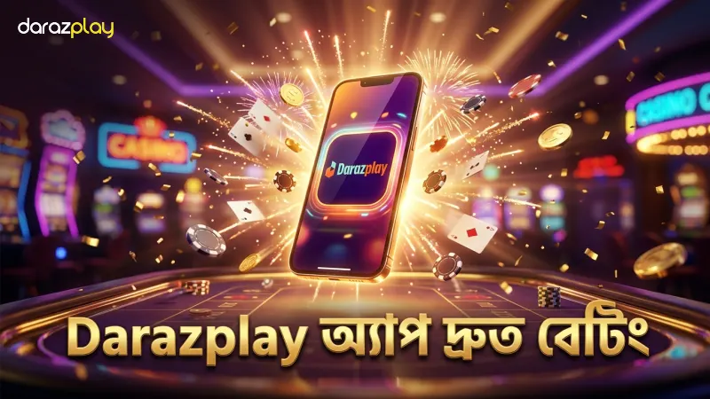 দ্রুত এবং সুবিধাজনক Darazplay অ্যাপের মাধ্যমে বেটিং করুন