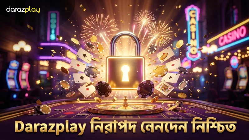 Darazplay নিরাপদ লেনদেনের জন্য উন্নত এনক্রিপশন ব্যবহার করে।